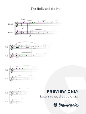 The Holly and the Ivy (Flute Duet)
