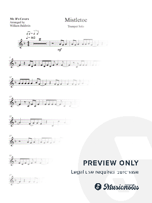 Mistletoe by William Baldwin - Sheet Music