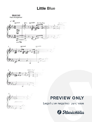 Little Blue by Music Lah - Sheet Music