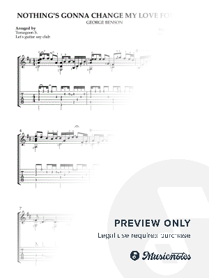 Nothing's Gonna Change My Love for You