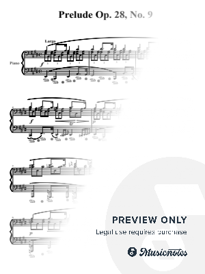 Prelude Op. 28, No. 9 - Frédéric Chopin