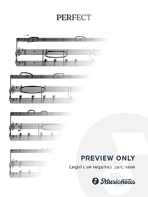 Ed Sheeran • Perfect | tuba sheet music w/ piano accompaniment