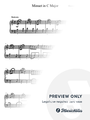 Scarlatti Minuet in C Major L.217