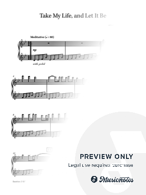 Take My Life and Let It Be (HENDON) - new age piano