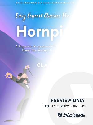 Hornpipe - Water Music (Clarinet Trio)