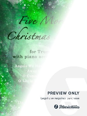 Five More Christmas Songs for Trumpet with Piano Accompaniment