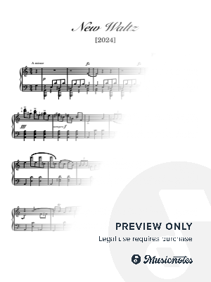 New Chopin Waltz (2024) in A minor