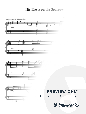 His Eye is on the Sparrow