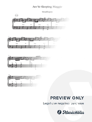 Are Ye Sleeping, Maggie