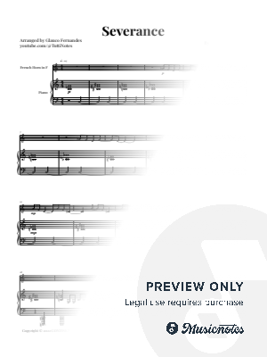 Severance Main Theme | FRENCH HORN & PIANO