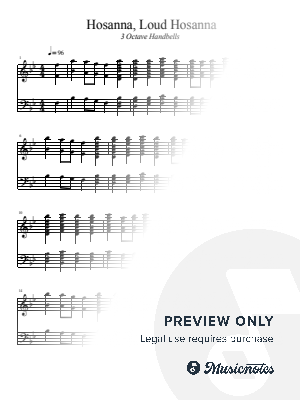 Hosanna, Loud Hosanna (Handbells)