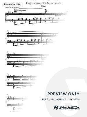 Englishman In New York