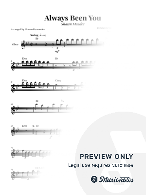 Always Been You | OBOE SOLO