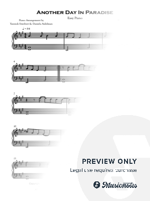 Another Day In Paradise [easy]