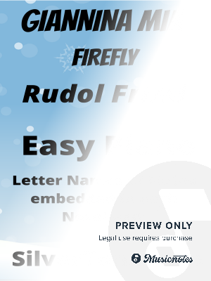 Giannina Mia Easy Piano Sheet Music