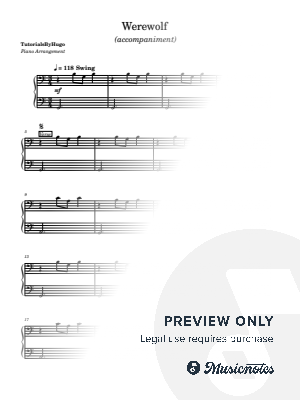 Werewolf [accompaniment]