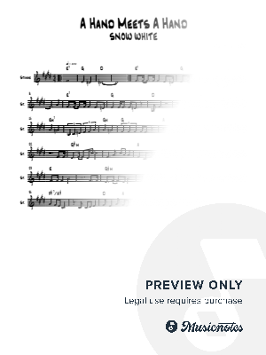 Snow White - A Hand Meets A Hand