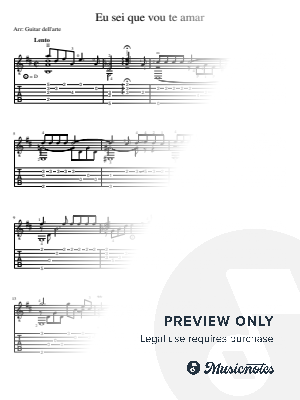 Eu Sei que Vou Te Amar