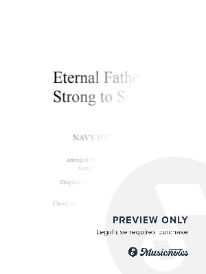 Eternal Father, Strong to Save  Advanced Piano