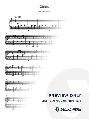 Oldboy - The Last Waltz by AmiRRezA - Sheet Music