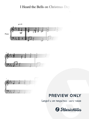  I Heard the Bells on Christmas Day (Piano Solo)