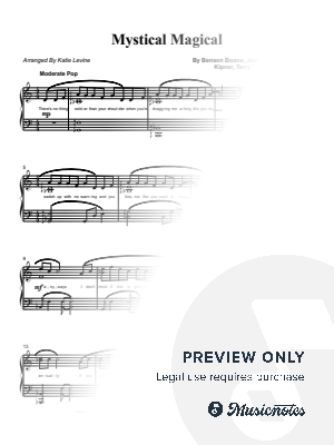 Mystical Magical [intermediate, 2 pages] by Katie Levine - Sheet Music