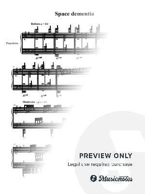 Space Dementia (Piano solo version)