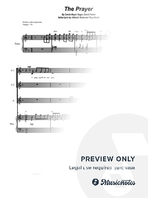 The Prayer (Vocal Trio - (SSA)