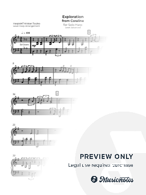 Exploration by Harpistkt Kristan Toczko - Sheet Music