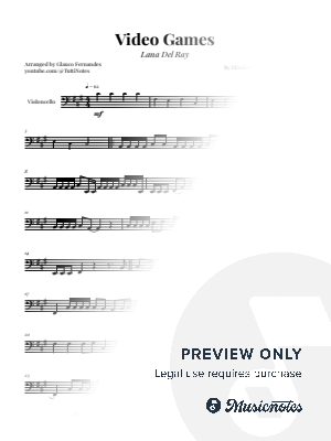 Video Games by Lana Del Rey | CELLO SOLO