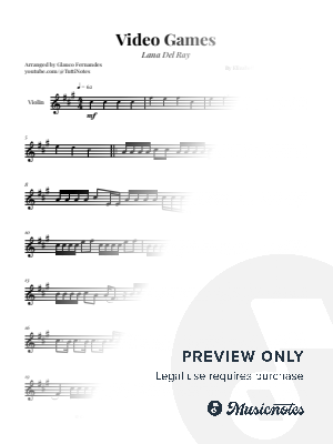 Video Games by Lana Del Rey | VIOLIN SOLO