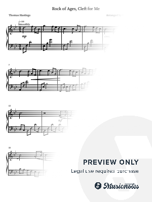 Rock of Ages, Cleft for Me