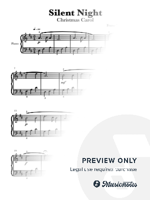 Silent Night | EASY PIANO SOLO