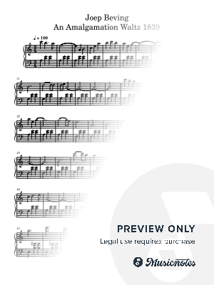 An Amalgamation Waltz 1839 - Joep Beving (Beginner - Easy Version)