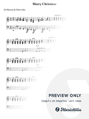 Merry Christmas - Ed Sheeran & Elton John