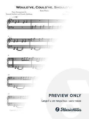 Would've, Could've, Should've by Yannick Streibert - Sheet Music