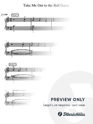 Take Me Out to the Ball Game - Intermediate