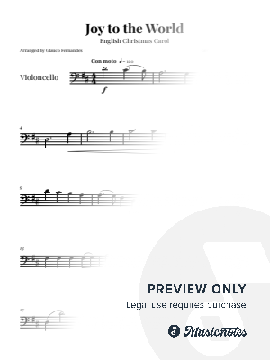 Joy To The World | CELLO SOLO