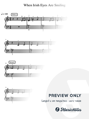 When Irish Eyes Are Smiling - Intermediate