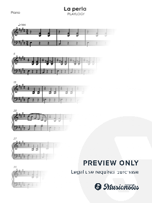 La Perla (Piano accompaniment) (Rosalía)