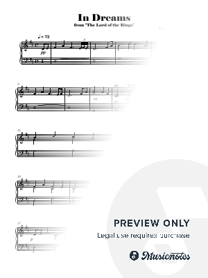 In Dreams (from "Lord of the Rings: The Fellowship of the Ring")