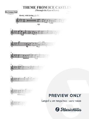 Theme From Ice Castles by The Trumpet Man - Sheet Music