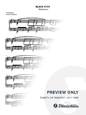 Black Star by Giovanni Brignoli - Sheet Music