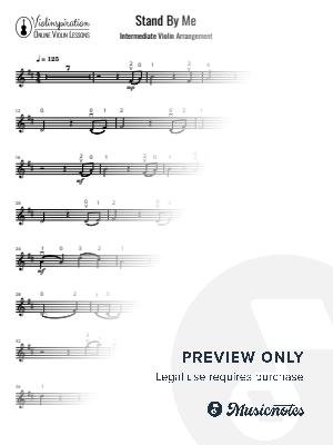 Stand by Me by Violinspiration - Sheet Music