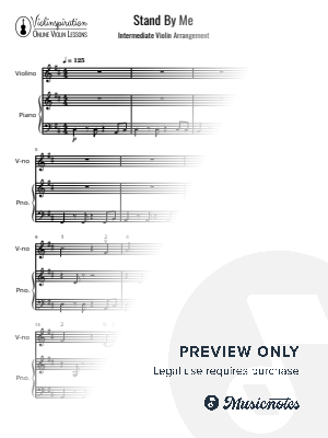 Stand by Me by Violinspiration - Sheet Music