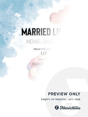 Married Life by Hugo Lopes - Sheet Music