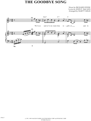 The Goodbye Song
