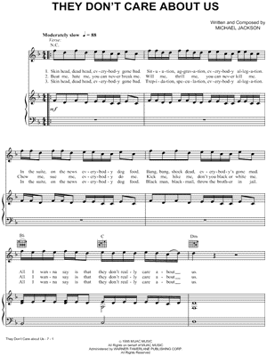 They Don't Care About Us