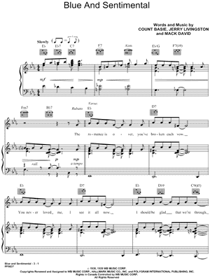 Blue and Sentimental