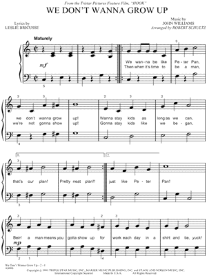 We Don't Wanna Grow Up